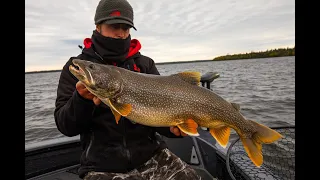 Casting for Shallow September Lake Trout