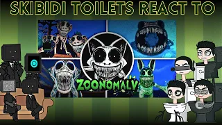 Skibidi Toilet Reacts To Zoonomaly Official Trailer