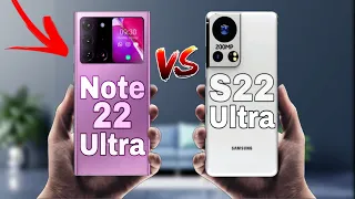 Note 22 ultra vs S22 ultra By Vital Tech Tv