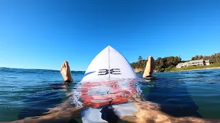 POV SURFING THE FASTEST EPOXY SURFBOARD! CRAZY AIRS & TURNS (RAW)