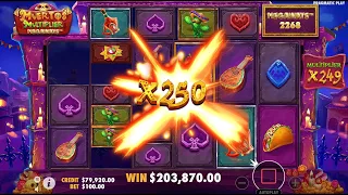 10 000$ BONUS BUY 250X & MAX SPINS ON PRAGMATIC SLOT - MUERTOS MULTIPLIER MEGAWAYS!