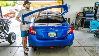 2015+ Wing Removal Subaru WRX STi (How-To, Easy!)