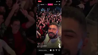 Toto live f la scéne zahii 🍾🚬😂