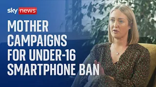 Mother of murdered schoolgirl Brianna Ghey campaigns to ban under 16's from smartphones.