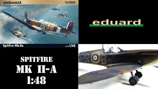 Eduard Spitfire Mk IIa 1:48 Profipack Full build