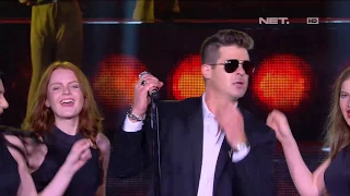 Robin Thicke - Blurred Lines - LIVE from NET 4.0 presents Indonesian Choice Awards 2017