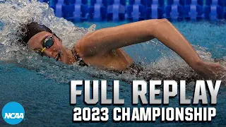 2023 NCAA DIII swimming and diving championship: Day two full replay