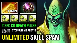 UNLIMITED SKILL SPAM 11Min Radiance Necrophos with 2 Sec Skill Cooldown Octarine Dota 2