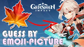 GUESS GENSHIN IMPACT CHARACTERS BY EMOJI OR PICTURE (QUIZ)