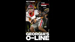 What does Georgia need to do with its offensive line?