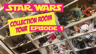 My Star Wars Collection Room Tour - Episode 1: Micro Machines and More!