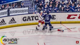 NHL 22 Fight Compilation! 4K60FPS! PS5 Gameplay