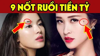 9 Nốt Ruồi QUÝ HƠN VÀNG Chỉ Có Ở Người TRỜI ĐỊNH MANG MỆNH GIÀU SANG, Ngồi Không Tiền Cũng Đầy Két