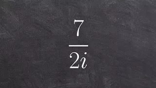 Tutorial - Dividing complex numbers ex 16, 7/2i