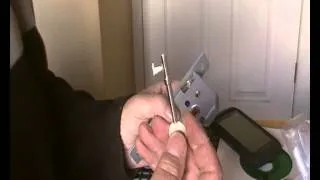 homemade Try out key for union warded 3 lever mortice locks