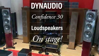 New DYNAUDIO Confidence 30 Loudspeakers on stage!