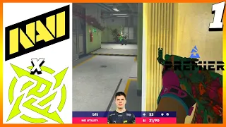 NAVI vs NIP nuke - BLAST Premier Spring Groups 2022 - CSGO VOD