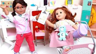 Play Dolls collection of stories about friends care in the hospital