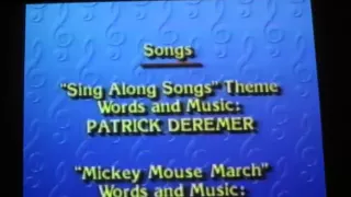 Disney's Sing-Along Songs: Zip-A-Dee-Doo-Dah Closing Credits