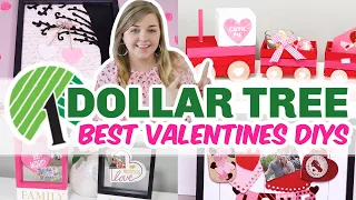 Dollar Tree VALENTINES DAY DIYS 2023 (easy hacks + decor + gift ideas!) | Krafts by Katelyn