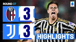 Bologna Juventus | 3-3 | Gli Highlights | Lega Serie A TIM 2023 - 24 | bologna juve