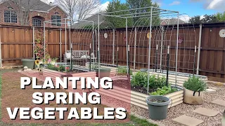 Planting Spring Vegetables and Flowers