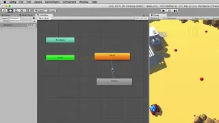 Программирование поведения NPC с помощью конечных автоматов в Unity3d Часть 2
