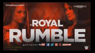WWE Royal Rumble 2017 Kickoff l Sasha Banks vs. Nia Jax