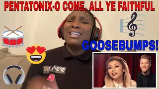 **FIRST TIME HEARING** Pentatonix - O Come All Ye Faithful ** Reaction**| Jamanese Style Reacts