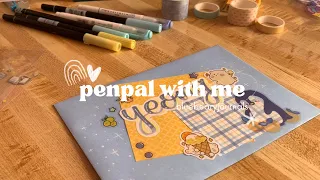 penpal with me || blue and yellow kawaii theme 💙💛 #penpalwithme  #penpalideas  #penpalletters