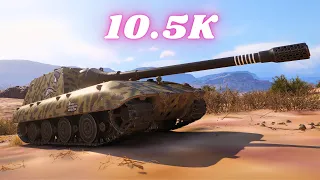 Jagdpanzer E 100 - 10.5K Damage & Jagdpanzer E 100 - 10K Damage World of Tanks Replays