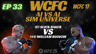 UFC 5 Universe Mode - WCFC 17 - Championship Carousel Continues!!