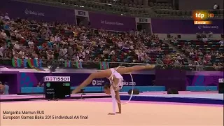 Saves in Rhythmic Gymnastics