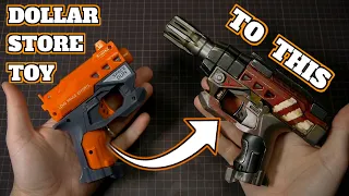 I made a SCI-FI BLASTER from a dollar store toy | propmaking