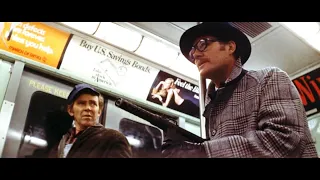 The Taking Of Pelham 123 (1974). HD. Taking The Subway Train.