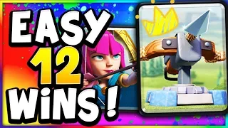 HOW to WIN YOUR 1ST 12 WIN CLASSIC CHALLENGE in CLASH ROYALE!