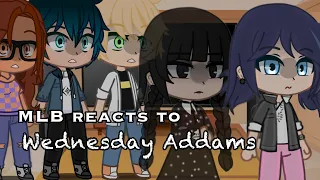 MLB reacts to Wednesday Addams •Compilations• (GachaClub) || ScalacticZoe ||