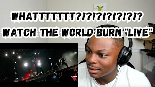 Falling In Reverse - "Watch The World Burn" LIVE! The Popular Monstour (REACTION)