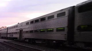 Metra 213 Meets Metra 8594 in Western Springs, IL 10/25/19