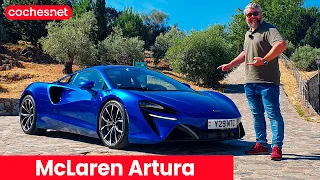 McLaren Artura ¡Híbrido enchufable con 680 CV! | Prueba / Test / Review en español | coches.net