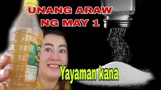 UNANG ARAW NG MAY 1 YAYAMAN KANA-APPLE PAGUIO7