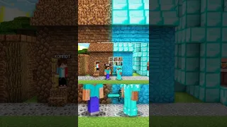 НУБ И ПРО ПОДЕЛИЛИ НАШУ ДЕРЕВНЮ ЖИТЕЛЕЙ ПОПОЛАМ В МАЙНКРАФТ | Компот Minecraft #компот #майнкрафт