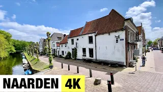 NAARDEN, NETHERLANDS 🇳🇱 [4K] City Centre Walking Tour