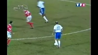 Zidane vs Malta (2002.10.16) Euro 2004 qualifying 3R