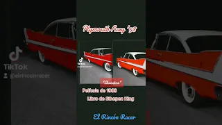 Re-Creating Stephen King's Iconic "Christine" in a 1958 Plymouth Fury! #shorts