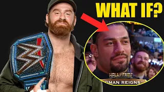 What if Sami Zayn wins the Universal title from Roman Reigns ft. Brock Lesnar ?