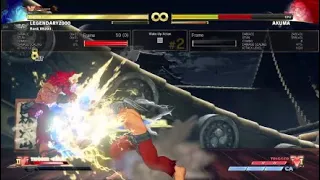 SFV New Ryu V-Skill 2 Combo