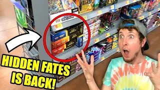 THEY ARE BACK! I Found Boxes of Hidden Fates Pokemon Cards Restocked At Walmart! (opening)