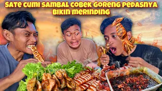 SATE CUMI SAMBAL ULEK GORENG SUPER PEDAS BUAT NGILERR