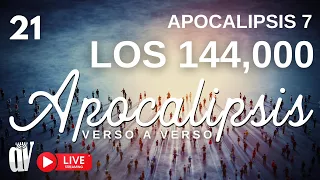 (21) Apocalipsis 7:1-8  ¡Los 144,000 SELLADOS! ✔ [Las 12 tribus de ISRAEL llamadas]